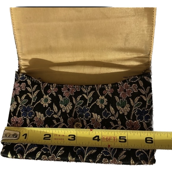 Vintage floral clutch - Picture 2 of 8